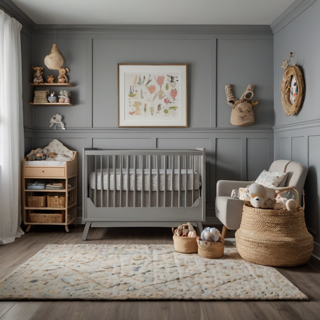 a Soft Transitional Decor in a Little Girl’s Room