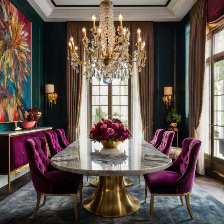 luxuriou dining room