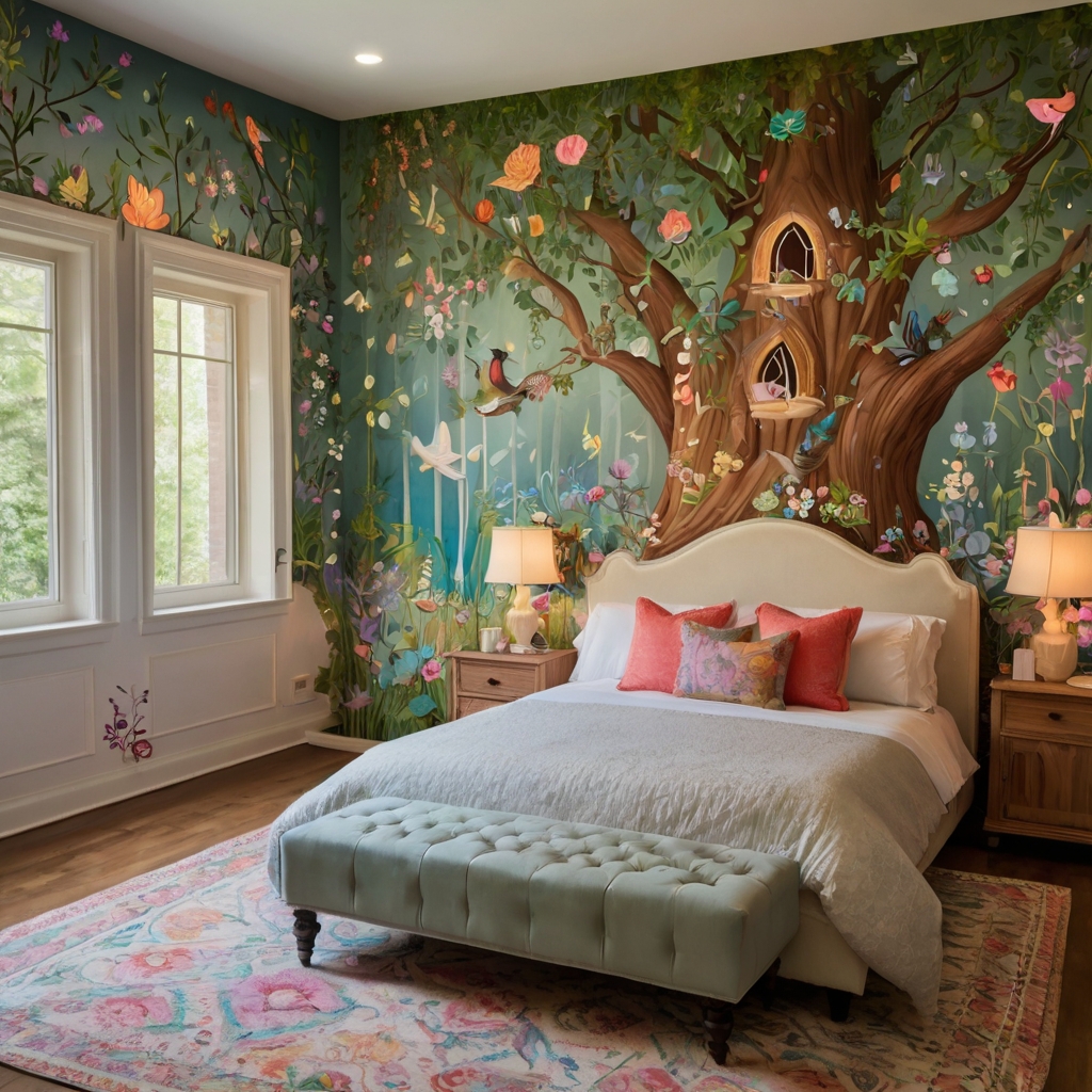 bedroom mural ideas